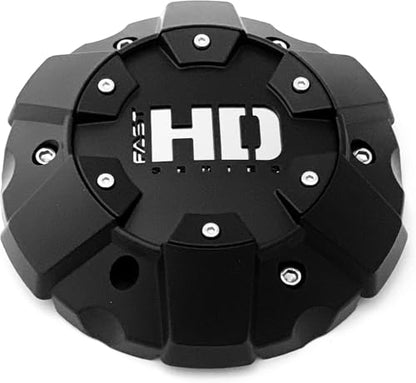 1pc Black Fast HD Series Wheel Center Cap Hub Cap C706901 C611910-1CAP