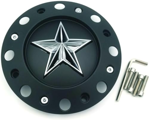 1PCS Wheel Cap Hub Cap Center Cap for KMC XD Series Rockstar 1001775 Matte Black