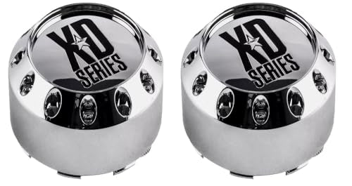 Wheel Center Cap for XD Series 464K98 Chrome Finish 2PCS