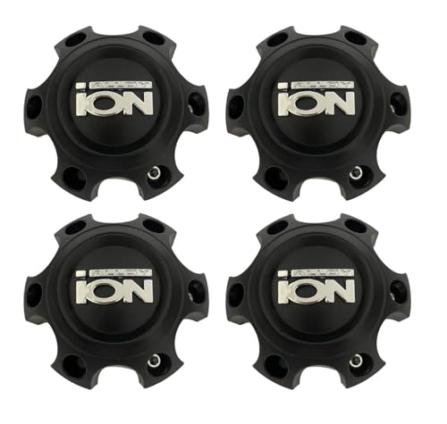 Wheel Center Cap for Ion Alloy Wheels C10134MB01 C-565-2 C-348-1 Matte Black 4 Piece