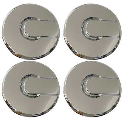 Chrome Wheel Center Cap Silver for Hummer H2 Hub Cap 9595931 9594462 4Pcs