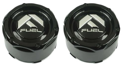 Gloss Black Wheel Center Cap for Fuel 1003-49 2PCS