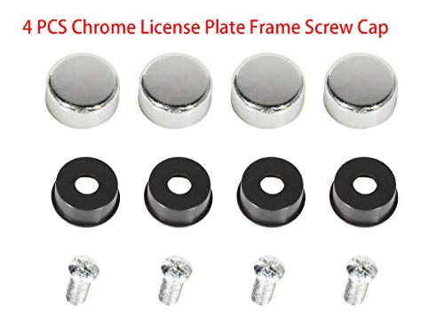 Stainless Steel License Plate Tag for Car (Chrome for MercedesBenz)