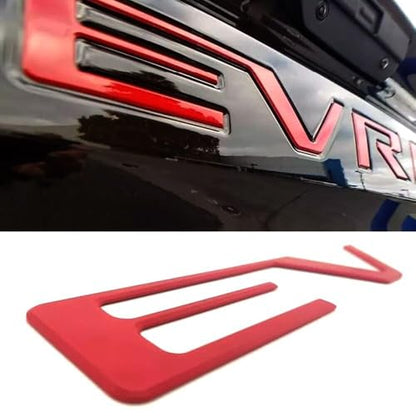3D Thick Tailgate Insert Letters Silverado Emblem Badge Nameplate 2019-2024