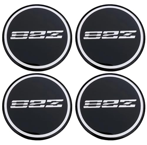 4X Wheel Center Hub Cap Stickers Emblem Decal (Not Vinyl) for Chevy Camaro Z28 63mm/2.48'' OZ2863-BS