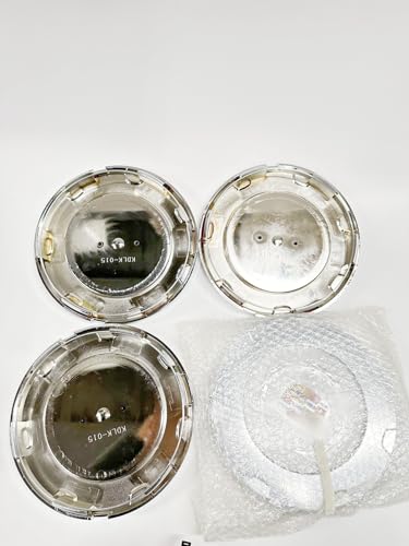 WZFCTMD 4PCs Wheel Caps Hubcaps Center Caps for Escalade 22 Inch Wheel Rim, 4 Pack, Chrome Replace #9597355, Silver, 69574125