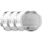 4PCS Wheel Center Cap Hub Cap Cover 9594502 for Sierra Yukon 1500 2004-2007 17" 