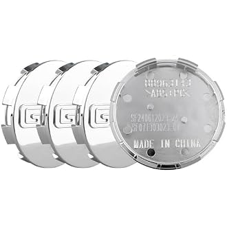 4PCS Wheel Center Cap Hub Cap Cover 9594502 for Sierra Yukon 1500 2004-2007 17" 