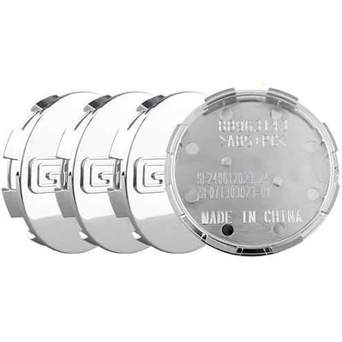 4PCS Wheel Center Cap Hub Cap Cover 9594502 for Sierra Yukon 1500 2004-2007 17" 
