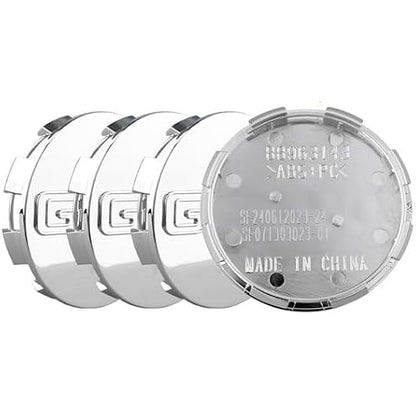 4PCS Wheel Center Cap Hub Cap Cover 9594502 for Sierra Yukon 1500 2004-2007 17" 