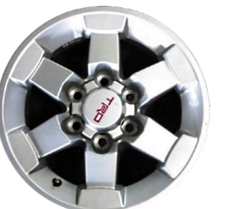 4PCS Silver Wheel Center Cap for FJ Cruiser 2007-2014 Hub Cap #PT90435070CC (Red T-R-D)