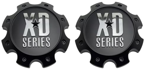 2Pcs Wheel Center Cap for XD Series 1079L170SB-H42 Matte Black