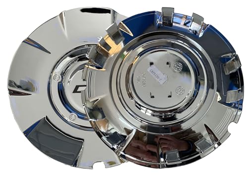 1x Chrome Wheel Center Cap Hub Cover for Silverado SS 20" Wheel Painted 5243A-CC