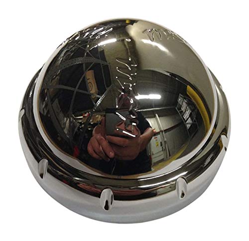 MKW Wheel Rim Threaded Chrome Center Cap C607901-CAP TL MKC-S-001 wheel center cap
