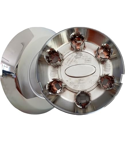 Wheel Hub Cap, Chrome 5L3Z1130R 5L34-1A096-GA for F150 Expedition 2004-2008, Center Cap Cover