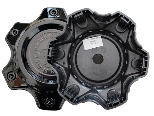 Wheel Center Cap CAP066-CA American Outlaw Gloss Black Hub Cap 1PC