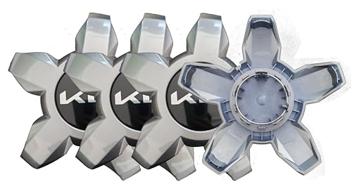 Wheel Center Cap 52960-P2470, 52960-R2430, 52960-R5490 for Sorento 2021-2025 Hub Cap Silver 4PCS