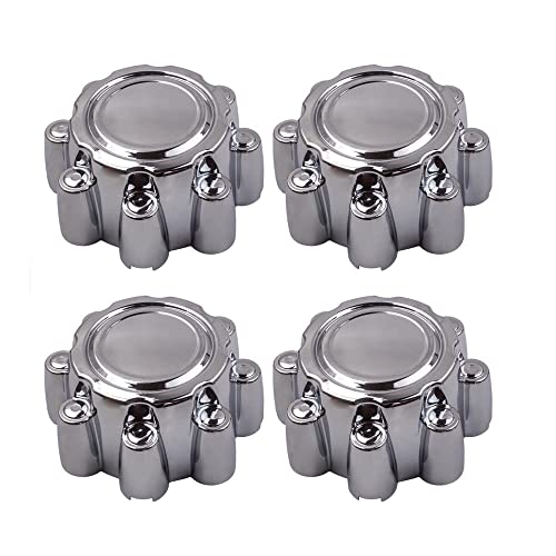 4Pcs 8 Lug Wheel Center Hub Caps Rim Dust Covers for 2001-2003 FORDEXCURSION for 2001-2004 Ford F-250 F-350 Super Duty 909-042, C3338, 1C3Z1130BA, 1C341A096BA