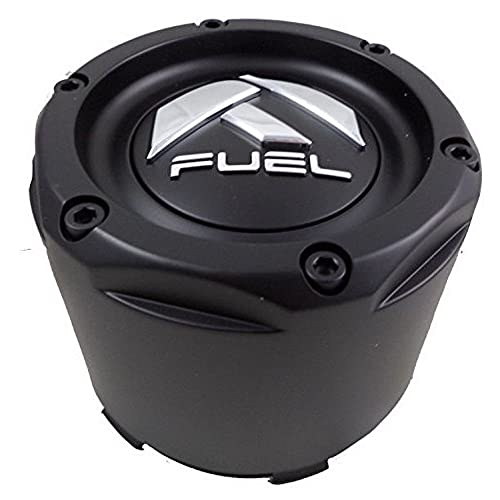 Fuel 2PC FUEL MT-BLK SNAP IN CAP FOR 8X6.5 (3.5") - 1003-50MB