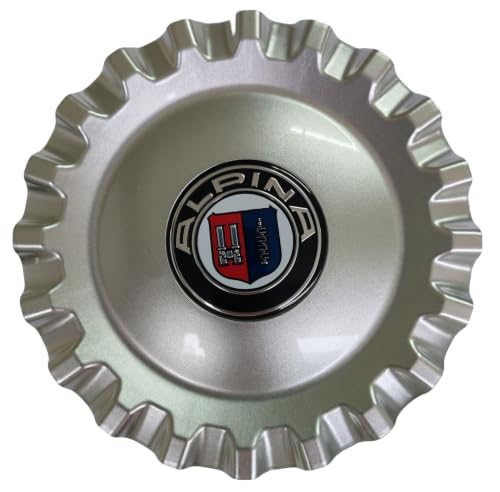 Silver Wheel Center Cap 3610089 ForALPINA 163mm Hub Cap 1PC