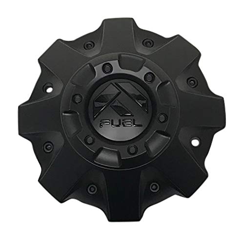 Fuel Offroad Wheels 1001-63MBGB 1001-63 Matte Black Center Cap with Gloss Black Logo