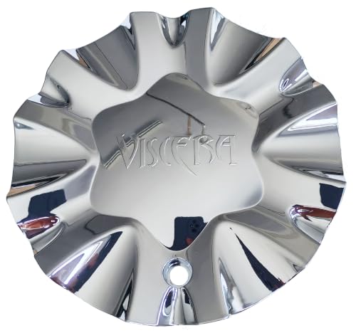 Chrome Wheel Center Cap EMR0778 for Viscera 778 Truck-Cap LG0710-07 with Screw, 1PC