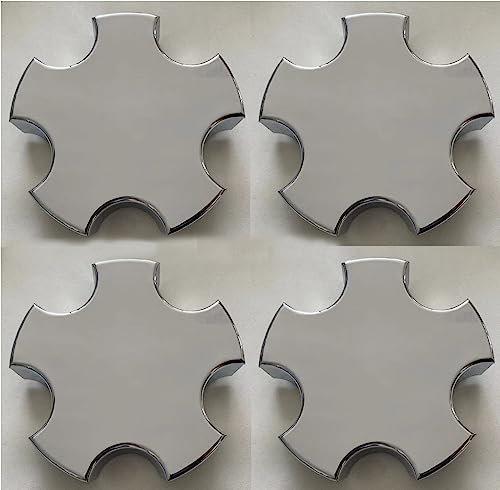 4PCS Wheel Center HUB Cap Cover for Chevy Corvette C5 Z06 2000-2004 Chrome