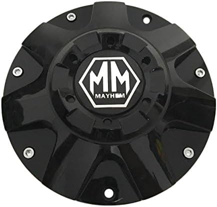 Center Cap Wheel Hub Cap for Mayhem Wheel Black C709501B C108060B 71312090F-12