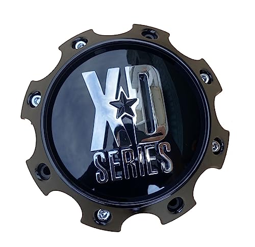 Wheel Center Cap KMC XD Series 1079L170 8 Lug XD797 XD798 Wheel Hub Cap Glossy B