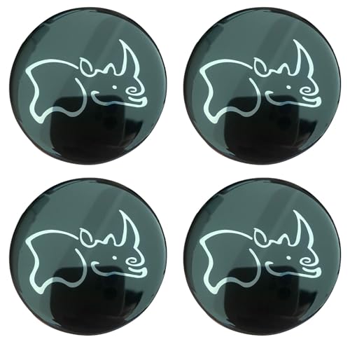WSHFJDVCM 4 x 80mm Stickers for Wheel Center Hub Caps Cover, TZ-24