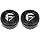 Matte Black Wheel Center Cap for Fuel 1003-49 2PCS