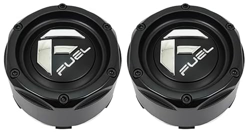 Matte Black Wheel Center Cap for Fuel 1003-49 2PCS