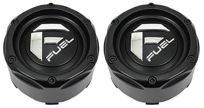 Matte Black Wheel Center Cap for Fuel 1003-49 2PCS