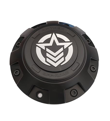 1Pcs Wheel Center Cap Hub Cover 1856L213 Matte Black Anthem Off-Road