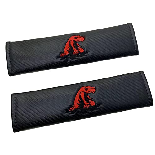 WRECTFCXB Car Dinosaur Seat Belt Pads Cover TRX T-Rex Shoulder Pad Cushion Inserts Strap Covers Protector,2 Pack,