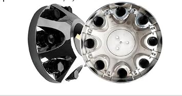 4PCS Wheel Center Cap Hub Cap Cover 46272/46268 for 2500 3500 1988-2005 8 Lug