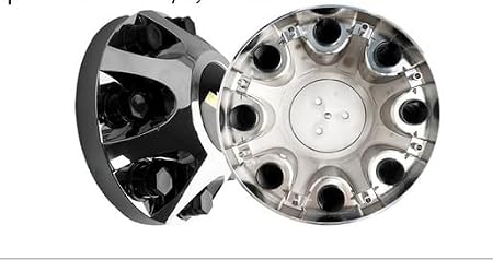 4PCS Wheel Center Cap Hub Cap Cover 46272/46268 for 2500 3500 1988-2005 8 Lug