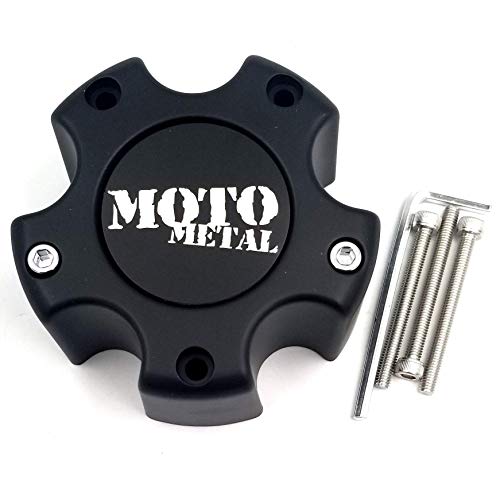 Moto Metal MO909B5127YB 308L121 Matte Black Center Cap