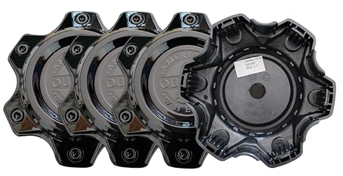 Wheel Center Cap CAP066-CA American Outlaw Gloss Black Hub Cap 4PCS