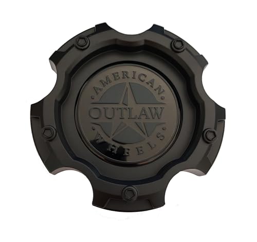 Wheel Center Cap CAP-5470-5127 American Outlaw CAP5470-5127-01-U4B Hub Cap 1 PC