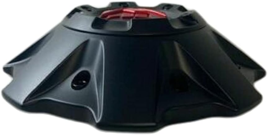 Fuel Off-Road 1001-63MBQ Matte Black with Red Logo Wheel Center Cap