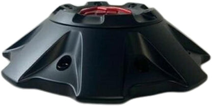 Fuel Off-Road 1001-63MBQ Matte Black with Red Logo Wheel Center Cap