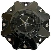 4pcs Glossy Black Wheel Center Cap Hub Cap ER038 ForDFD Wheels Texas Lone Star