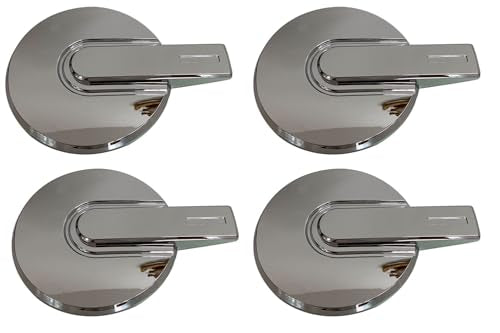 Chrome Wheel Center Cap Silver for Hummer H3 2006-2010 Hub Cap 9597233#9594964 4PCS