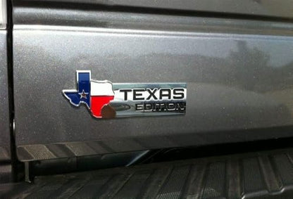 Set of 3 Texas Edition Side Tailgate Badge Emblem NamePlate for GMC Sierra Chevy