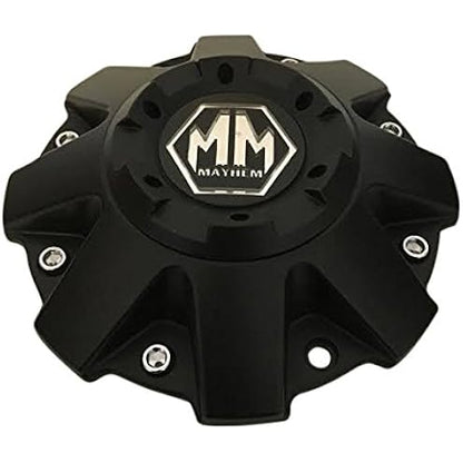 Mayhem Wheels Black Center Cap with 2 mounting Screws Bolt C108040B01 81222090F-