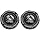 Gloss Black Wheel Center Cap for Fuel 1003-42 2PCS
