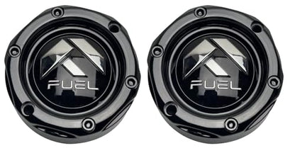 Gloss Black Wheel Center Cap for Fuel 1003-42 2PCS