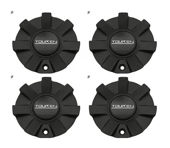 4PCS Touren Wheels Rim Matt Black Center Hub Cap C10326002MB 18 20 C-216-4