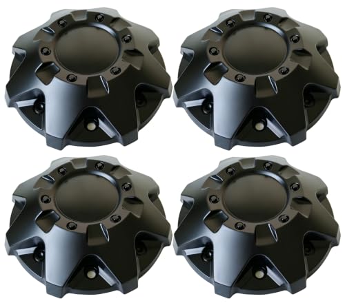 Black C-224-2 Wheel Center Cap 4Pcs